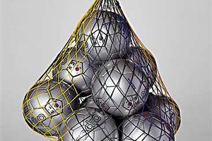 Ball-Tragenetz aus Polypropylen hochfest für 9 Bälle